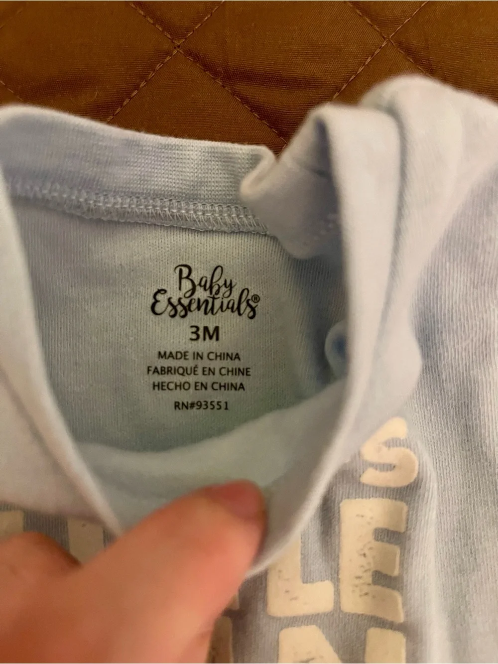 Daddy's Little Man Blue Baby Bodysuit and Printed Shorts Set